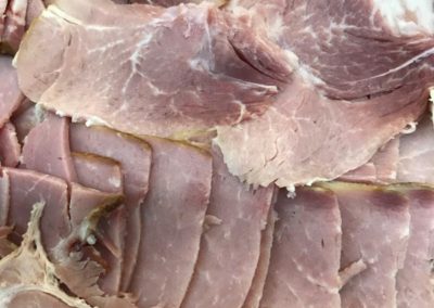 sliced champagne ham - wellington caterer