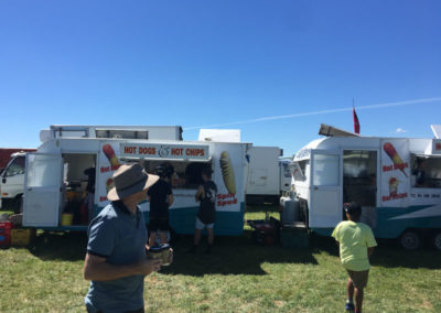 food truck catering at out door event