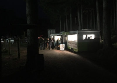 food truck catering at out door event