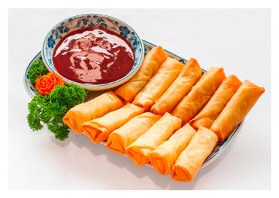 Spring-rolls-&-Sweet-Chilli-Sauce